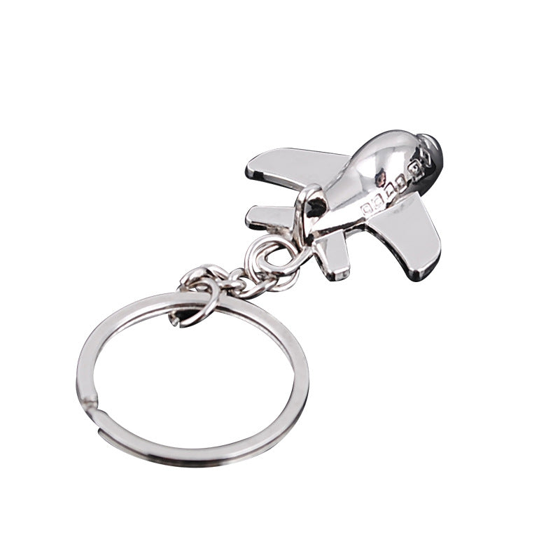 Wholesale Metal Airplane Fighter Pendant Keychains